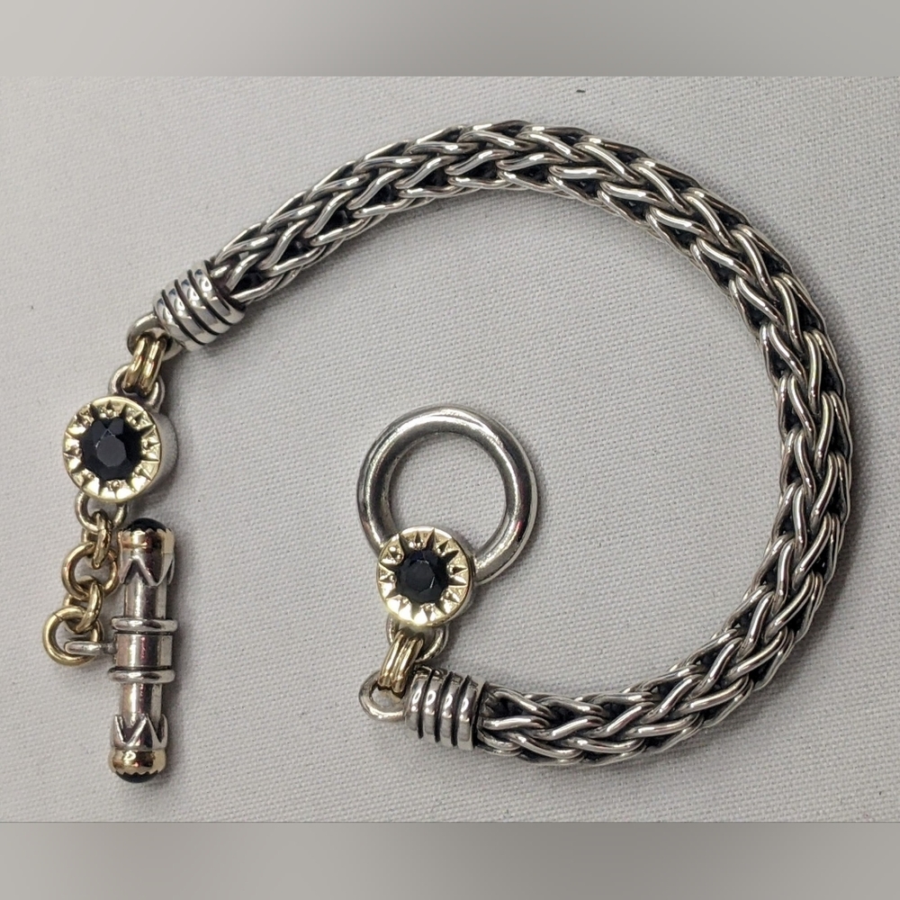 Sterling 14k David and Ronnie Bracelet